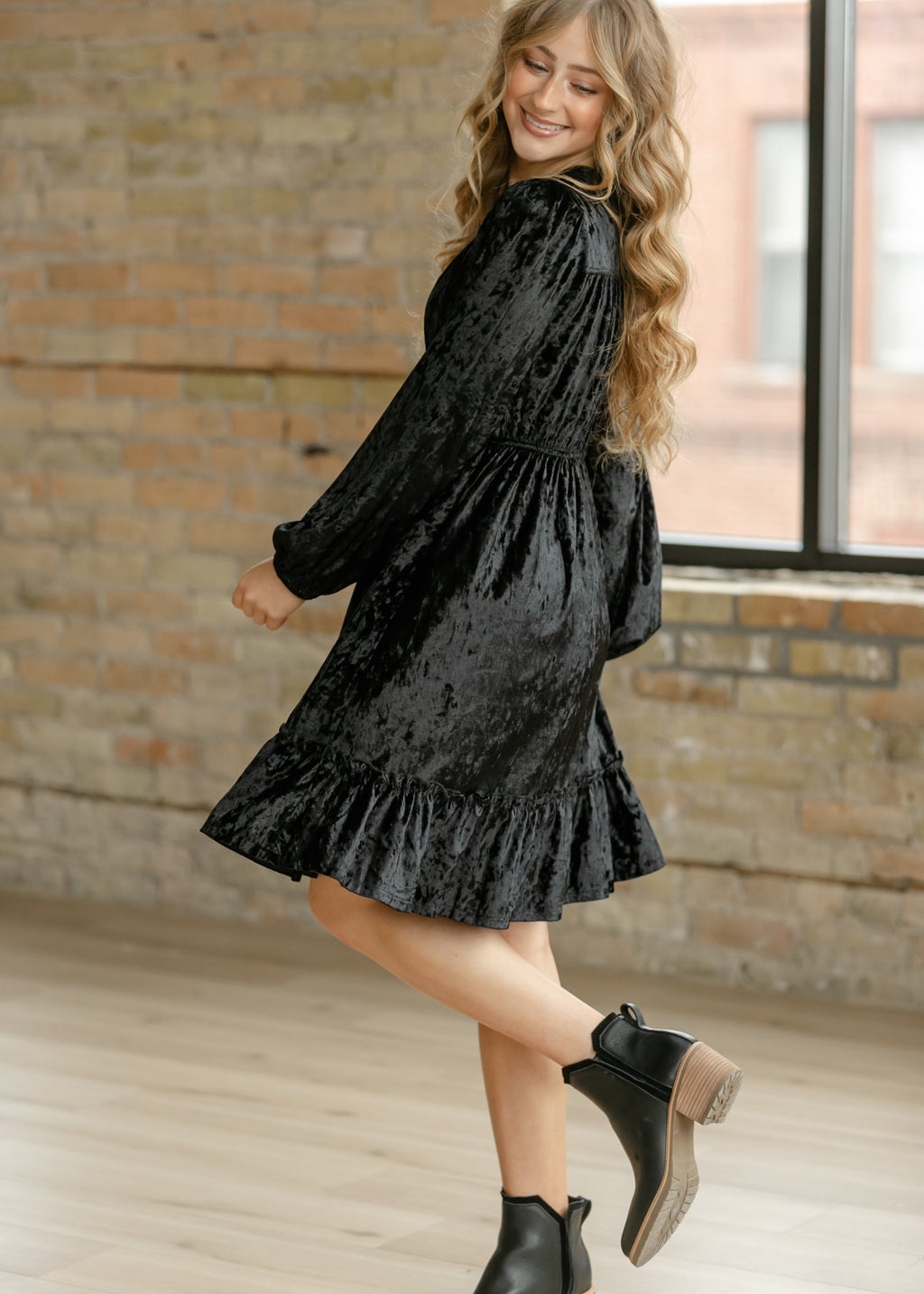 Diana Velvet Midi Dress - FINAL SALE