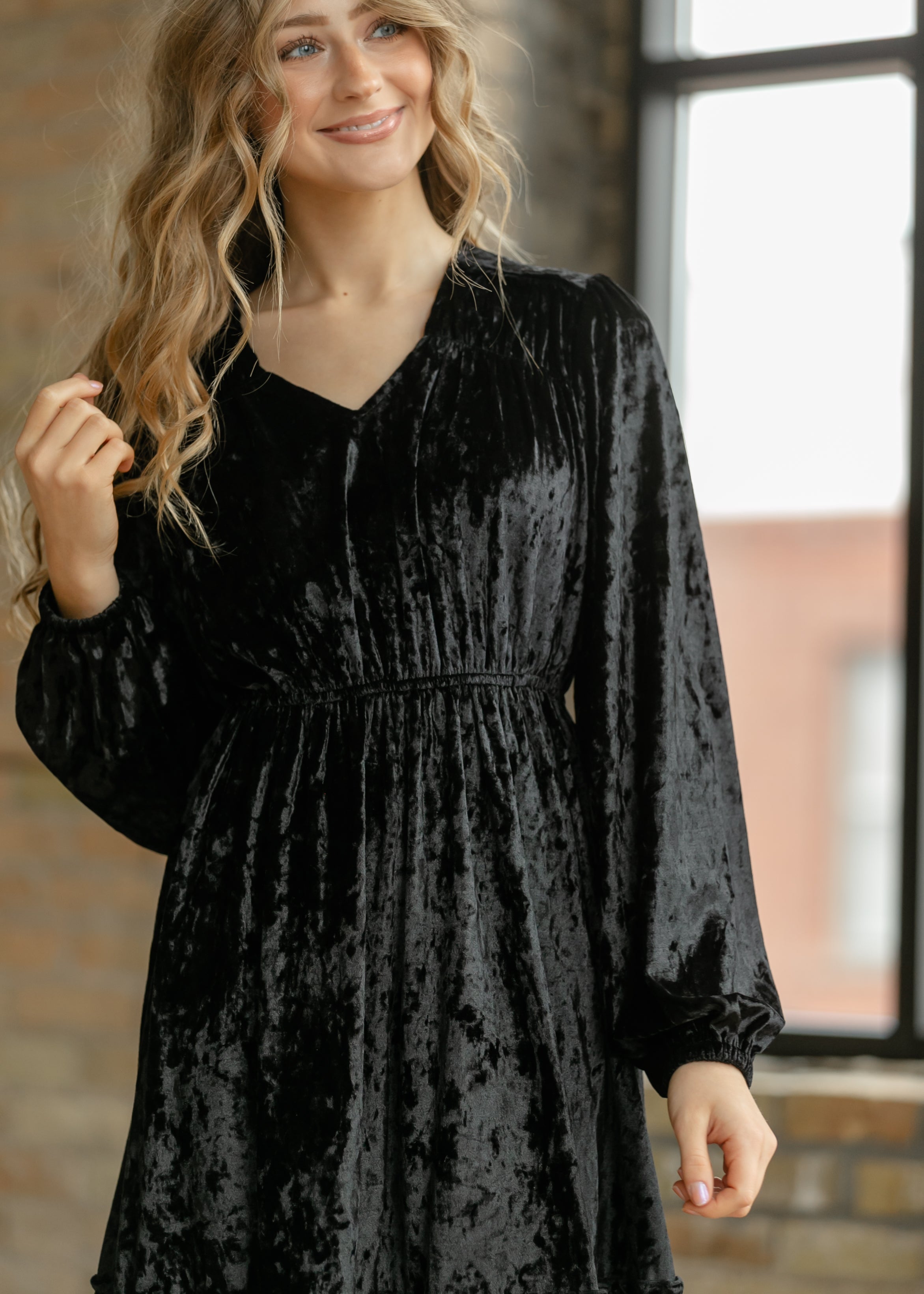 Diana Velvet Midi Dress - FINAL SALE
